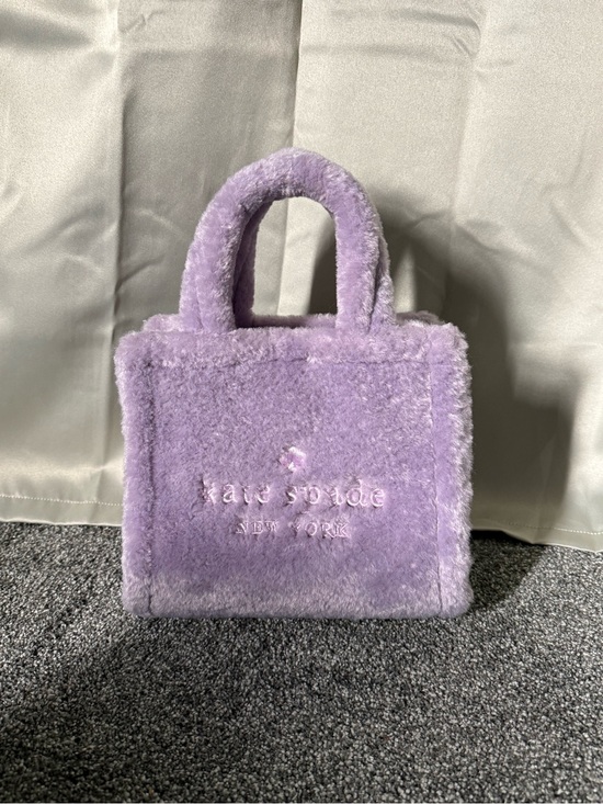 kate spade Handbags - kate spade lavender plush mini tote